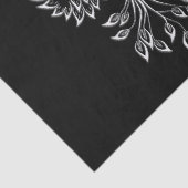 Phoenixanstiege auf schwarz seidenpapier (Ausschnitt)