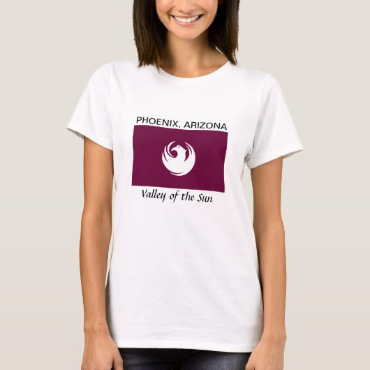 Phoenixfahne "Tal der Sonne" T-Shirt (Vorderseite)
