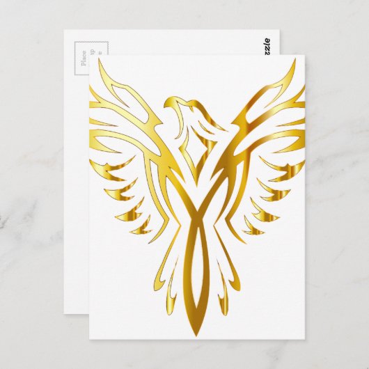 Phoenixgold Postkarte (Vorne/Hinten)