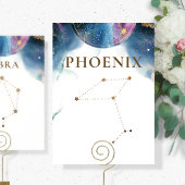 Phoenixkonstellation, Tischnummer