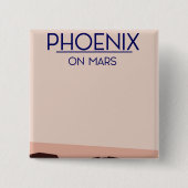 Phoenixlander auf Mars. Button (Vorderseite)