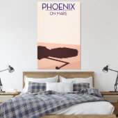 Phoenixlander auf Mars. Leinwanddruck (Insitu (Schlafzimmer))