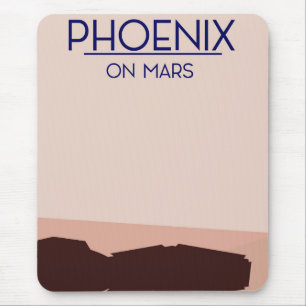 Phoenixlander auf Mars. Mousepad