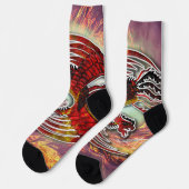 Phoenixs Wiederauferstehung: Aufstieg aus der Flam Socken (Linkes Detail)