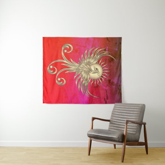 Phoenixstieg Wandteppich (Beispiel (Horizontal))