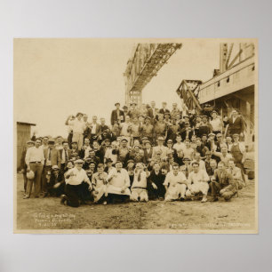 Phoenixville Iron Works Fotografie Poster