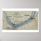 Phoenixville Mont Clare Schuylkill Canal PA Poster (Vorne)