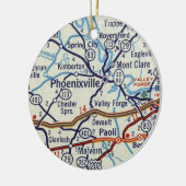 Phoenixville PA Keramik Ornament (Links)