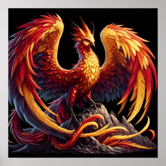 Phoenixvogel Poster (Vorne)