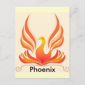 Phoenixvogel Postkarte