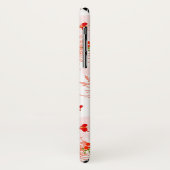 Phoenixvogel und Phoenix-Blume Nahtloses Muster Case-Mate iPhone Hülle (Hinten/Links)