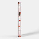 Phoenixvogel und Phoenix-Blume Nahtloses Muster Case-Mate iPhone Hülle (Rückseite / Rechts)