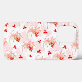 Phoenixvogel und Phoenix-Blume Nahtloses Muster Case-Mate iPhone Hülle (Rückseite (Horizontal))