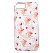 Phoenixvogel und Phoenix-Blume Nahtloses Muster Case-Mate iPhone Hülle (Rückseite)