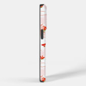 Phoenixvogel und Phoenix-Blume Nahtloses Muster Case-Mate iPhone Hülle (Rückseite / Rechts)