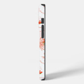 Phoenixvogel und Phoenix-Blume Nahtloses Muster Case-Mate iPhone Hülle (Rückseite / Links)