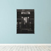 Phone Booth No 13 Leinwanddruck (Insitu (Holzboden))