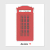 Phone Box Aufkleber (Blatt)