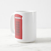 Phone Box Kaffeetasse (Vorderseite Links)