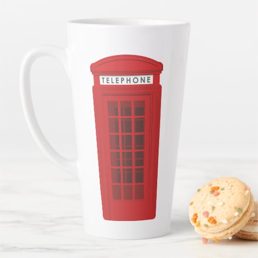 Phone Box Milchtasse (Beispiel)