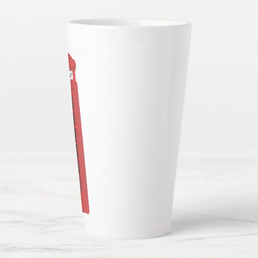 Phone Box Milchtasse (Vorderseite)