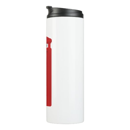 Phone Box Thermosbecher (Nach rechts gedreht)