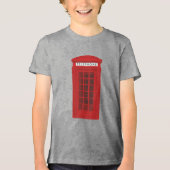 Phone Box Tri-Blend Shirt (Vorderseite)