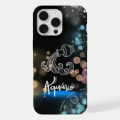 Phone Case Aquarius iPhone Hülle (Rückseite)