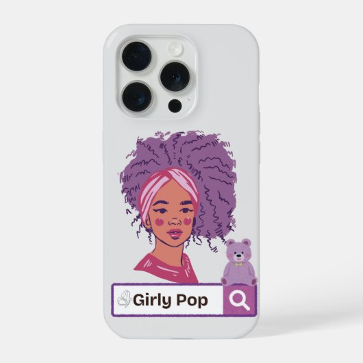 Phone Case Girly pop Teddy Bear iPhone Hülle (Rückseite)