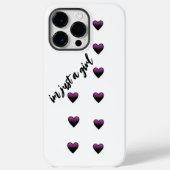 Phone case mate im just a girl (Rückseite)