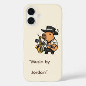 Phone Case – Musical Capybara Style (Rückseite)