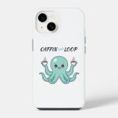 Phone Case - Octopus Coffee Design iPhone Hülle (Rückseite)