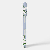 phone case periwinkle with white flowers (Rückseite / Rechts)