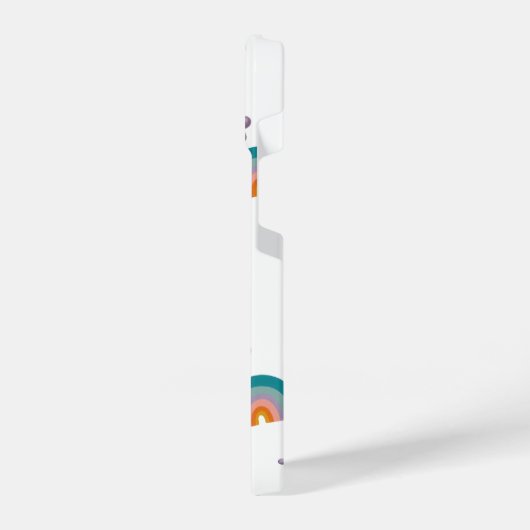 Phone Case – Rainbow and Flowers Cute Design iPhone Hülle (Linke Seite)