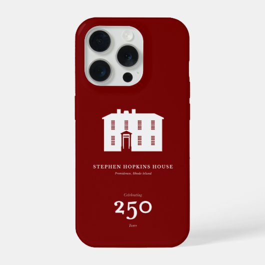 Phone Case — Stephen Hopkins House iPhone Hülle (Rückseite)