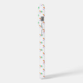 Phone case with a colorful geometric pattern iPhone hülle (Linke Seite)