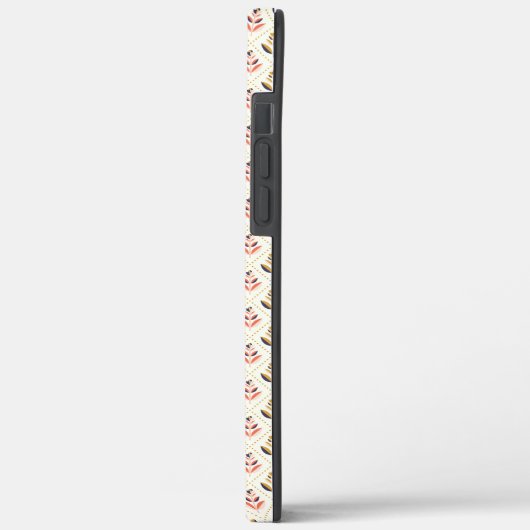 Phone case with a repeating pattern (Rückseite / Links)