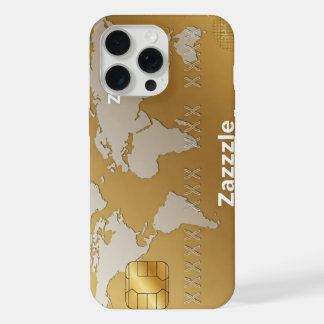 Phone Cases Business Gold Premium iPhone 15 Pro Max Hülle
