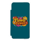 Phone Cases | Tech Accessories | 70s | Retro | Flo Incipio iPhone Geldbeutel-Hülle (Folio Vorderseite)