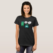 Phone Puns Jokes Spaß T-Shirt (Vorne ganz)