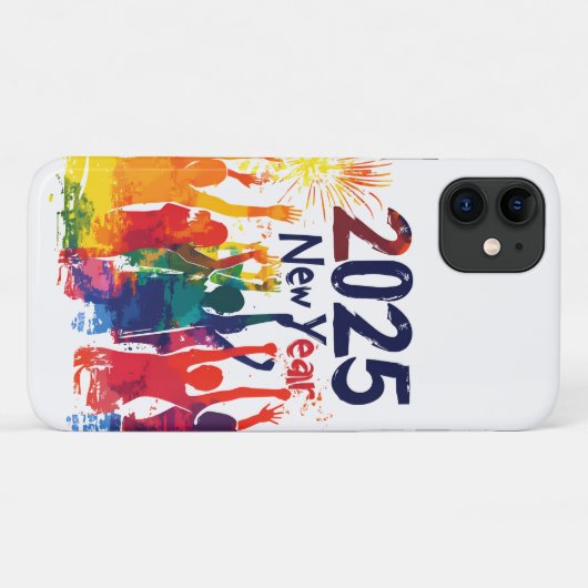 Phone Requories New Year 2025 Case-Mate iPhone Hülle (Rückseite (Horizontal))