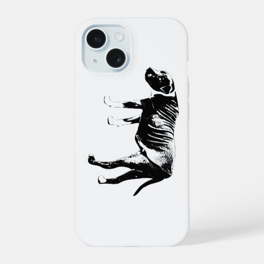 Phone Tinte, Ruhiger Schutz iPhone 15 Hülle (Rückseite)