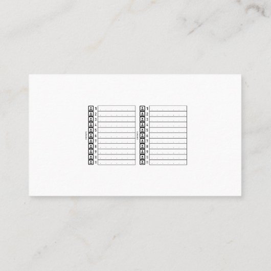 Phone Visitenkarte (Rückseite)