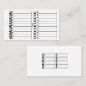 Phone Visitenkarte (Vorne/Hinten)