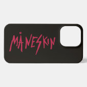 Phonecase für Maneskin-Schwarz-Rot-Logos iPhone Hülle (Rückseite (Horizontal))