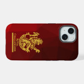 Phonecase für RCB-Liebhaber iPhone 15 Hülle (Rückseite (Horizontal))