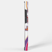 Phonecase mit einem glücklichen Mädchen darauf, fa Samsung Galaxy Hülle (Rechte Seite)