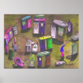 "PhoneHenge" Poster (Vorne)