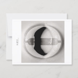 Phonetic Love Mouth Art O Postkarte