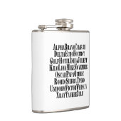 PHONETISCHES ALPHABET / CODEWORTE FLACHMANN (Rechts)